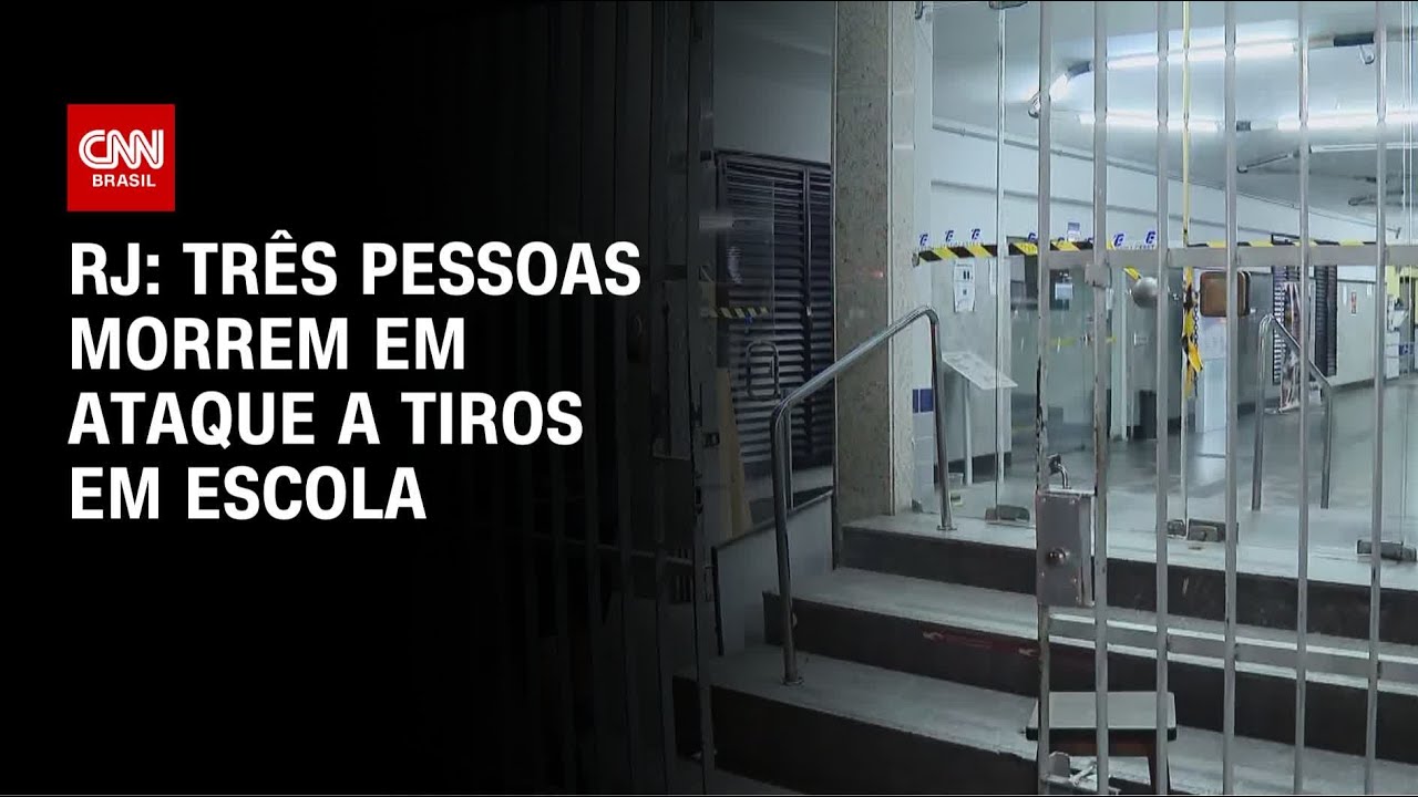 Ataque a tiros termina com tr&ecirc;s mortos em escola no RJ | CNN ARENA
