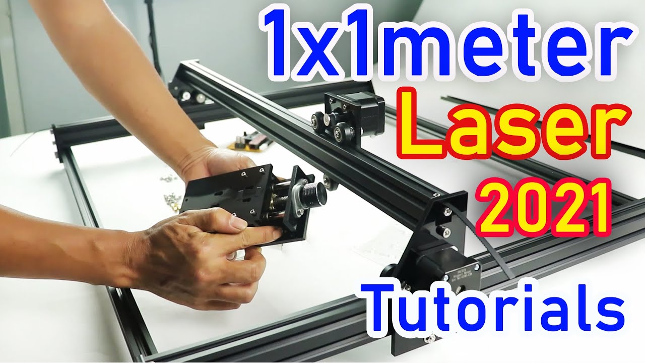 1x1meter Laser Engraving Machine Assembly Tutorial BACHIN B1 Pro（2021 New Updated Engraver）