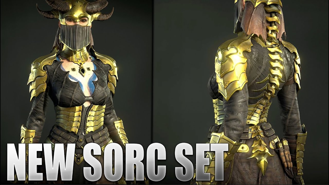 NEW Sorcerer Transmog Armor Set Skin Showcase (Blackjade) - Diablo 4