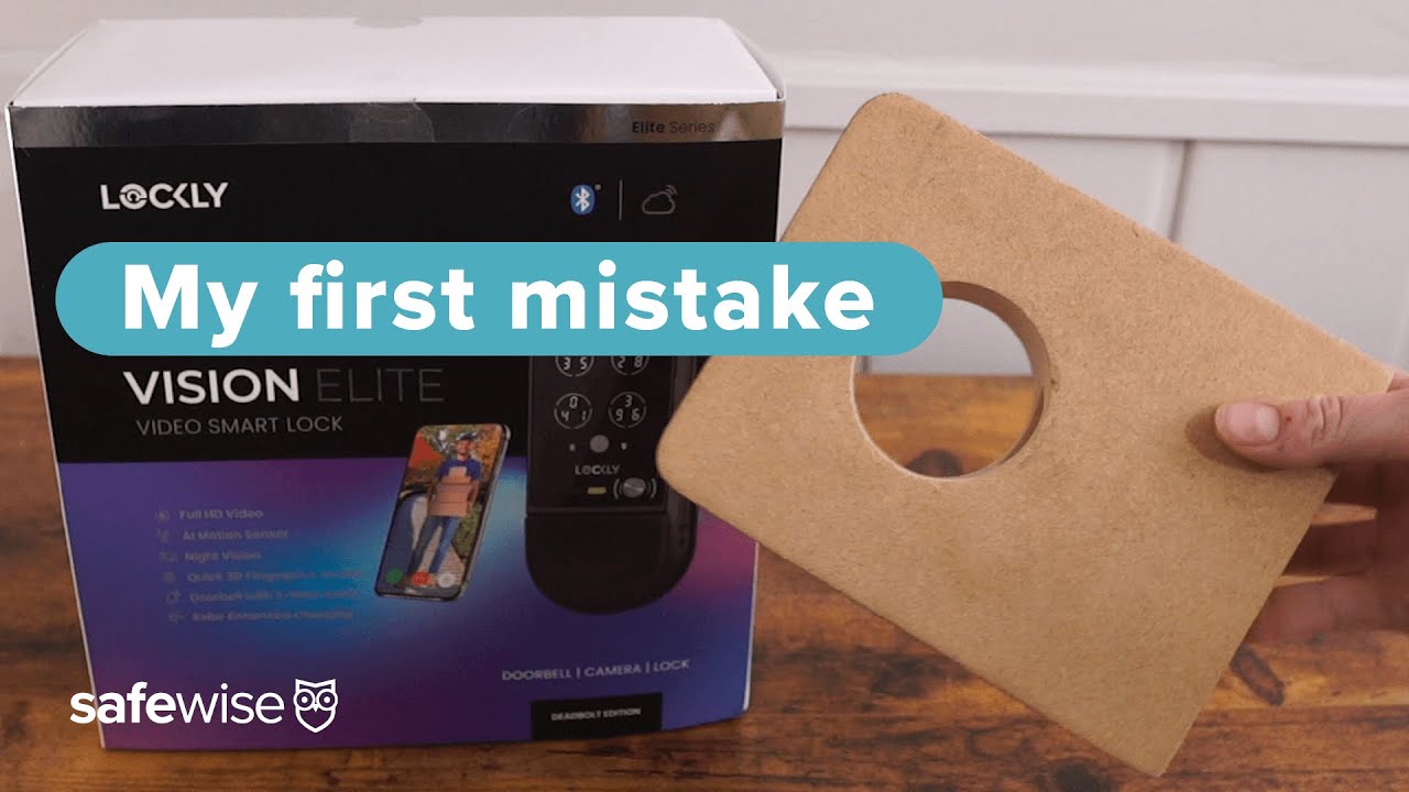 How NOT to install a Lockly Elite Doorbell Lock