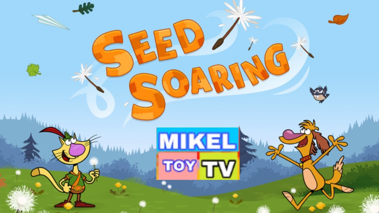 SEED SOARING || NATURE CAT || PBSKIDS ||