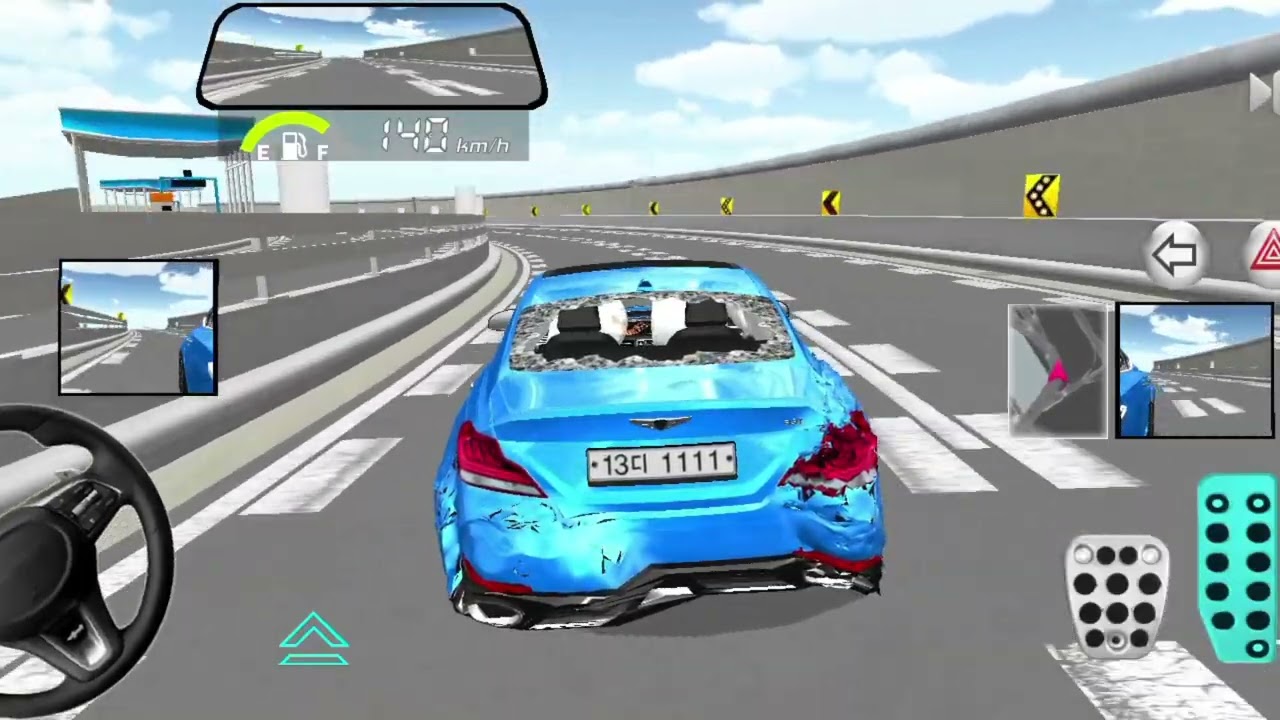 New Blue Mercedes G70 For Parking - 3d Driving Class android game || Car Game #gameplay #cargame