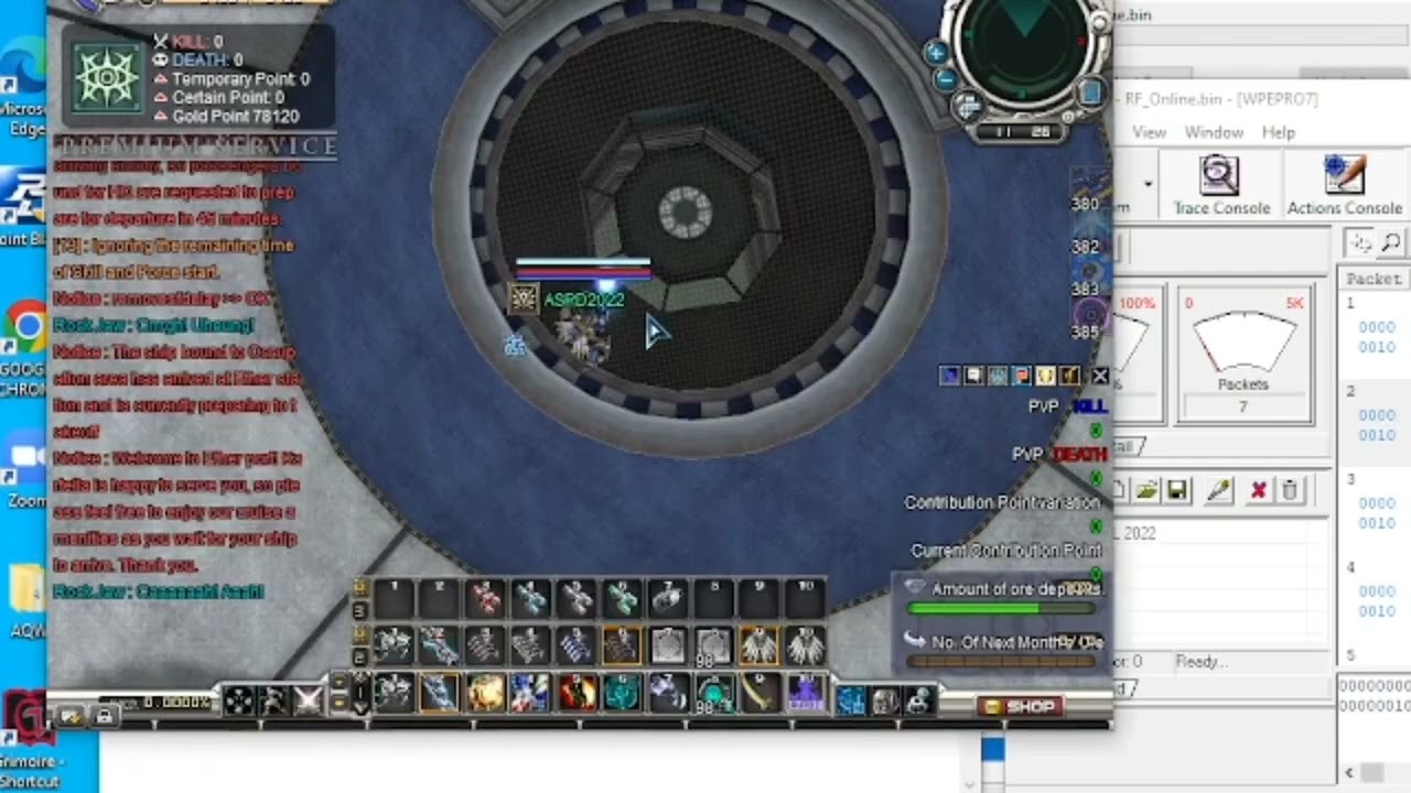 TESTING REAL ASPD RF 2.2.3.2 TANPA TIMPA ARMOR, TANPA EQ ARMOR+CINCIN DIDALOS