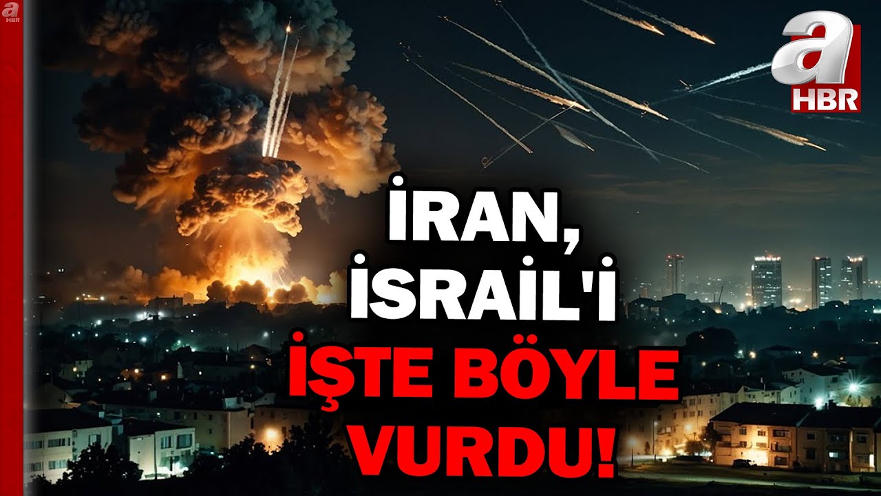 HİZBULLAH DA SAVAŞA DAHİL OLDU...  İRAN, İSRAİL'İ İŞTE BÖYLE VURDU! | A Haber