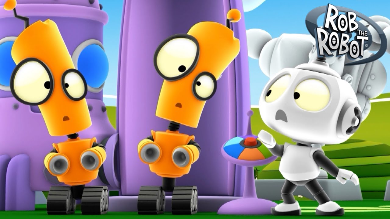 Double Trouble on Copycat Planet | Rob The Robot | Preschool Learning