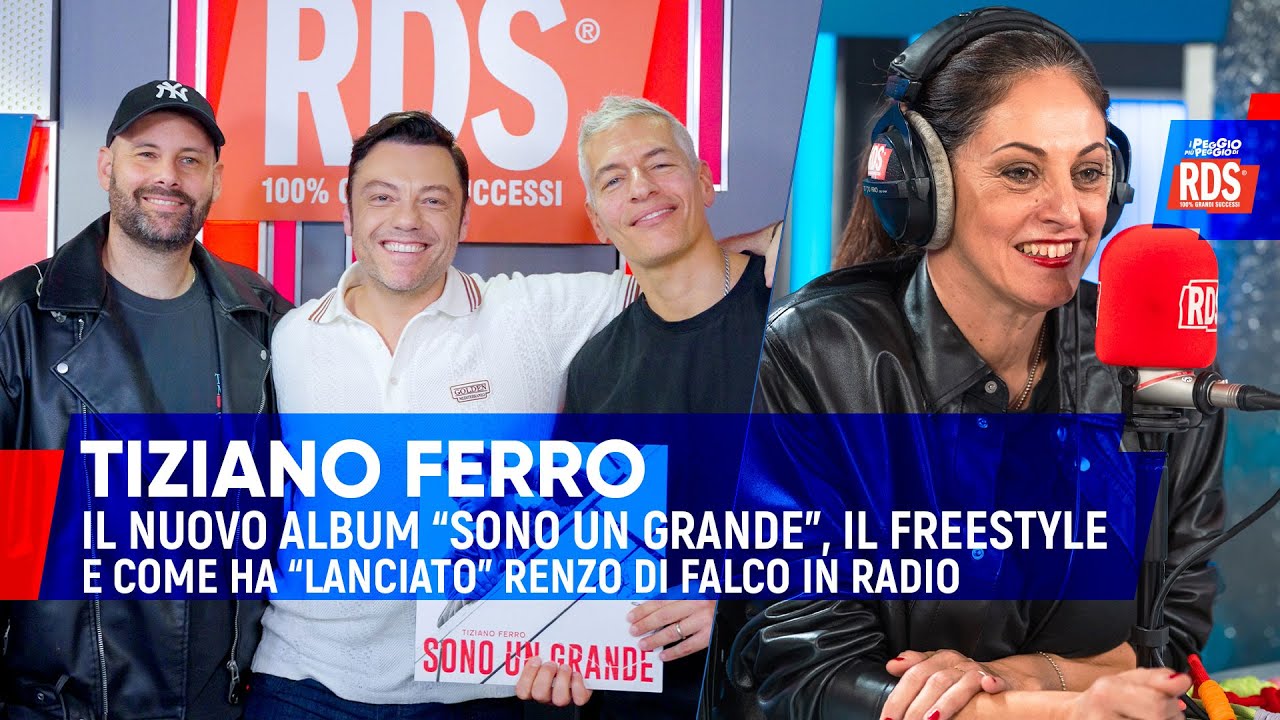 Tiziano Ferro: il nuovo album, l'incontro con Renzo Di Falco e il duetto con Achille Lauro Vernia