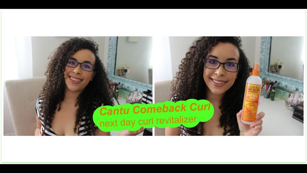 Cantu| Cantu Comeback Curl Next Day Curl Revitalizer | Talk thru