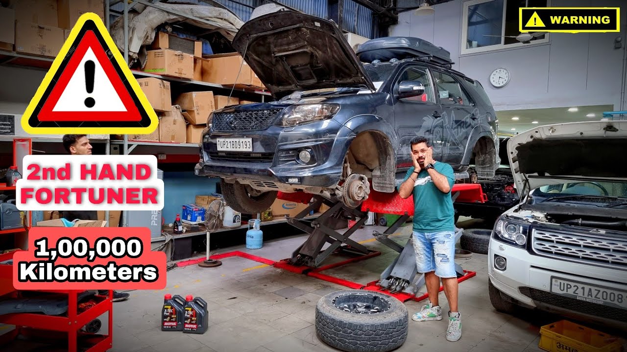 Don't BUY Toyota FORTUNER | 1lakh KM Service Cost 🤭⛔️⚠️