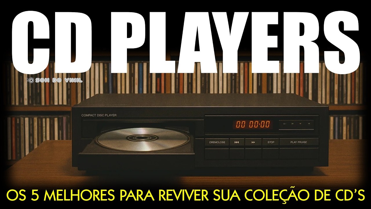 CD PLAYERS: Os 5 Melhores para Reviver sua Coleção de CDs #cds #cdplayer