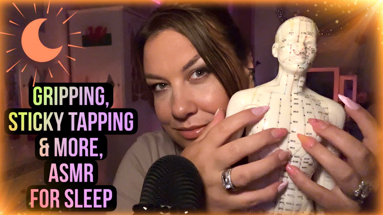 ASMR // Gripping / Sticky Tapping & Random Triggers for Sleep 💤 