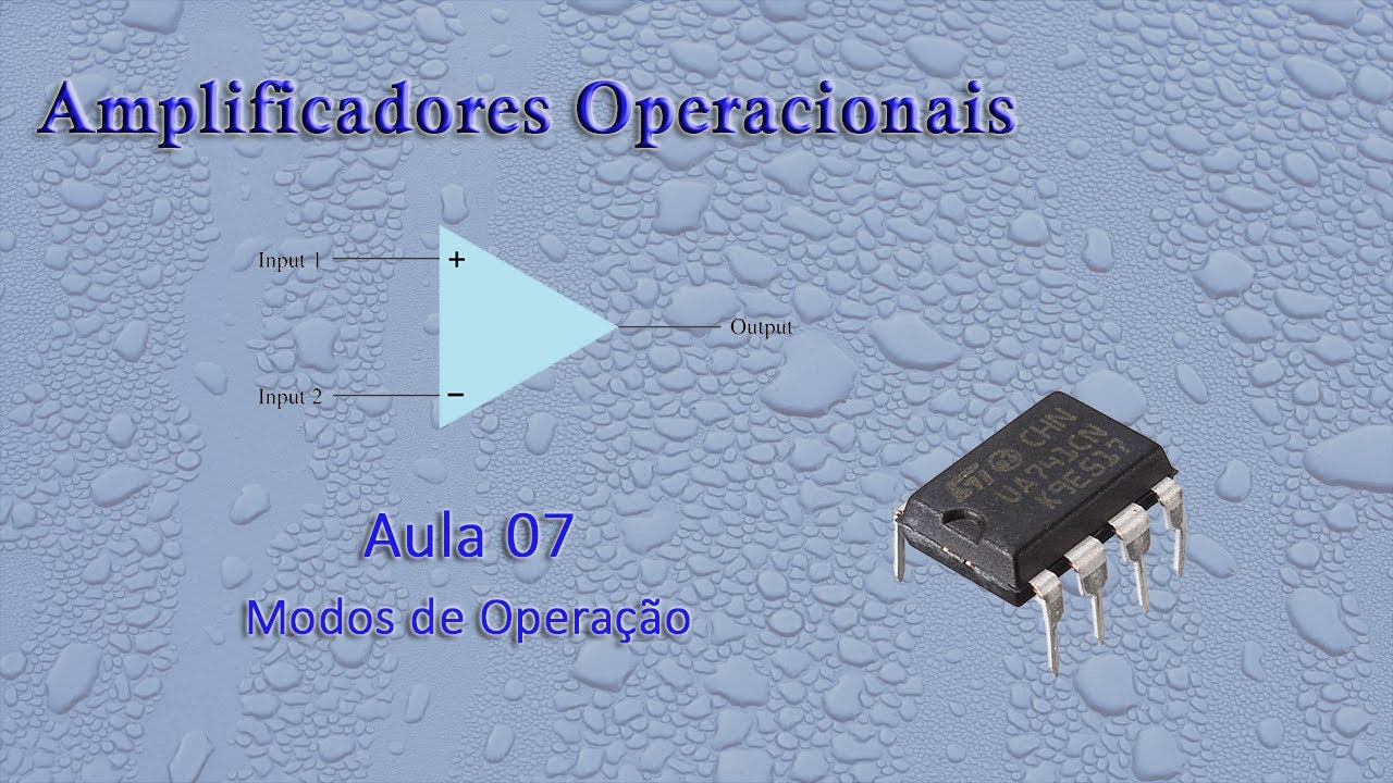 Aula 07 - Amplificadores Operacionais, Modos de Operação
