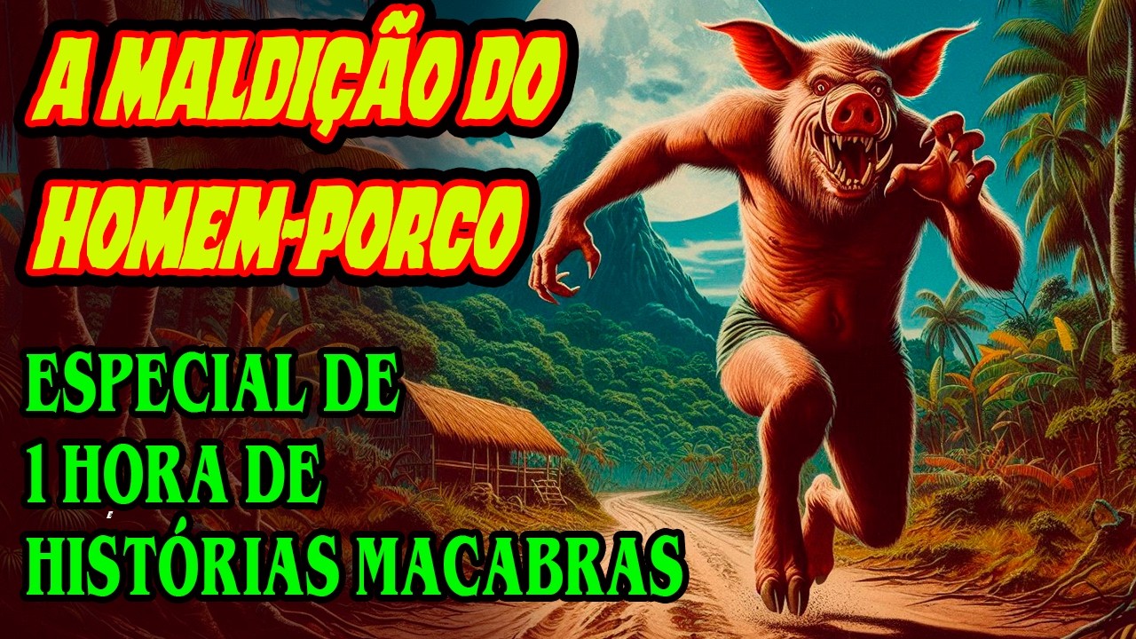 HOMEM PORCO 1 HORA DE HIST&Oacute;RIAS ASSUSTADORAS