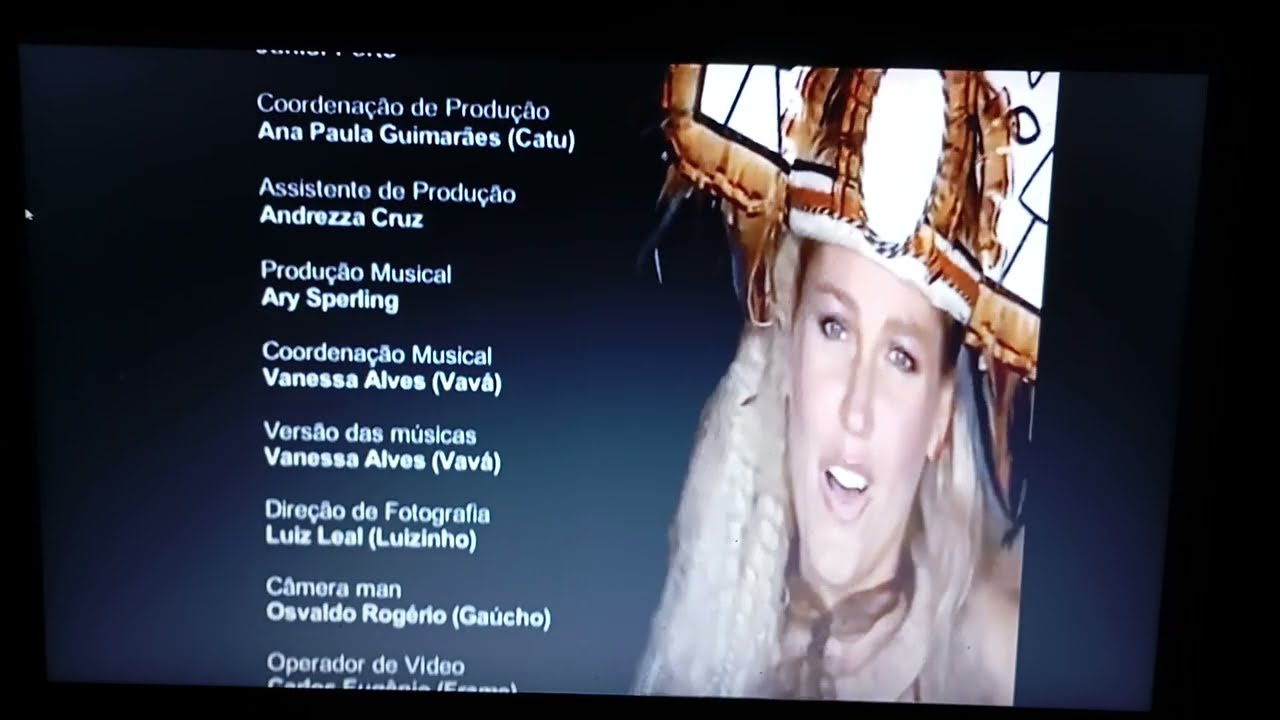 Creditos Finais (DVD/VHS/Blu Ray) Xuxa So Para Baixinhos 4 Praia (2015) Som Livre Roblox 