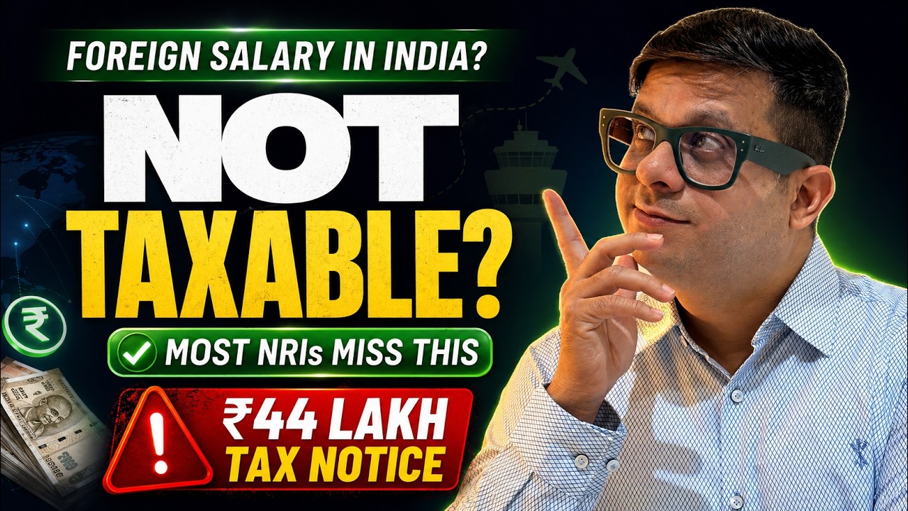 Foreign Salary in NRE Account: India Cannot Tax It | Every NRI Must Watch This