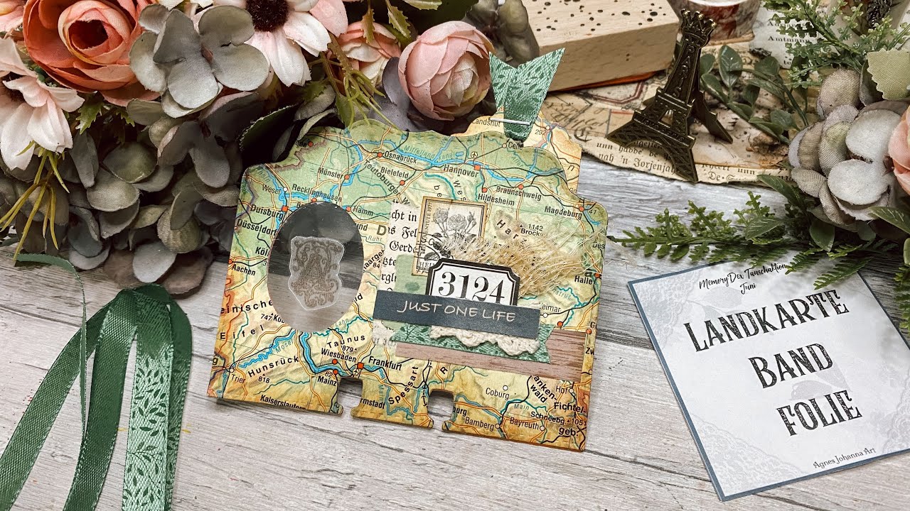 Junk Journal / deutsch / Meine MemoryDex Karte für Juni / #memorydexparty