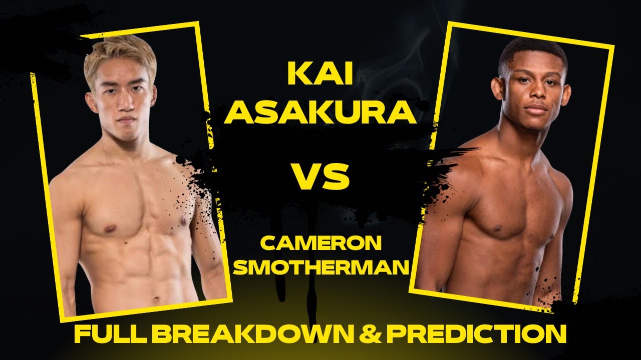Why Kai Asakura Will Get His Hand Raised Against Cameron Smotherman | Mr. Mustache MMA NEWS