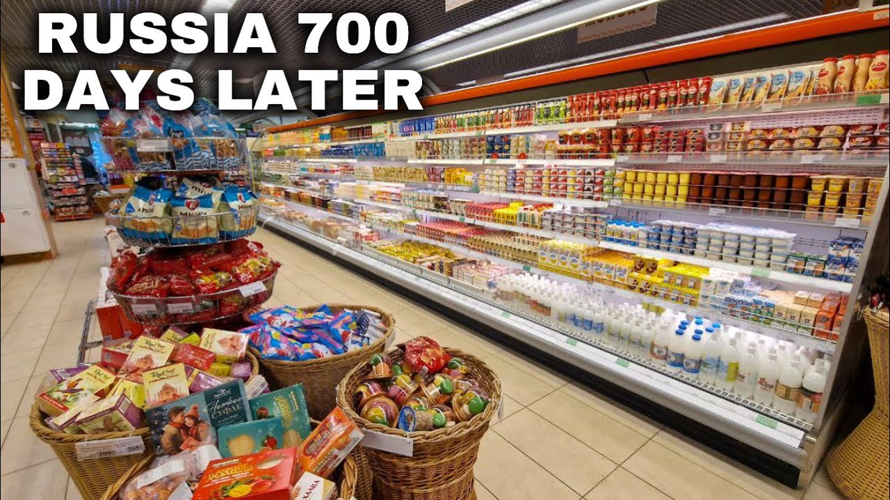 Russian TYPICAL (Soviet Style) Supermarket Tour