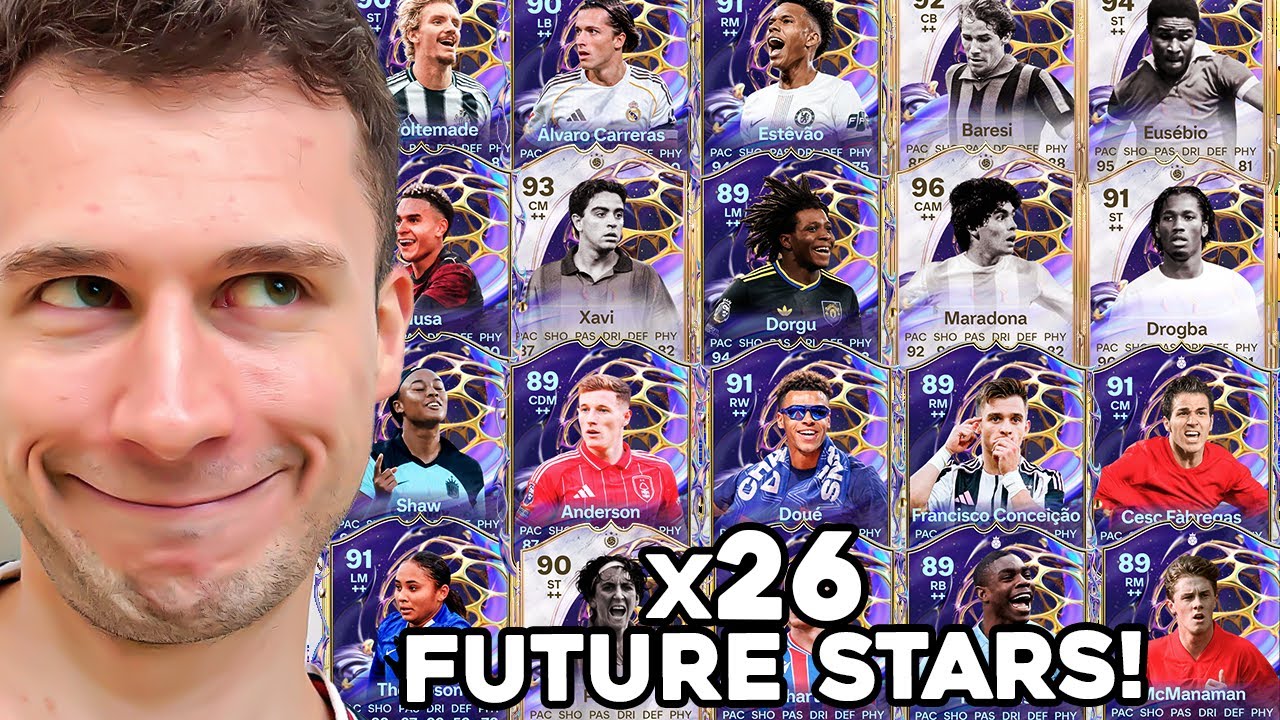 INCRÍVEL!! TIRAMOS x26 FUTURE STARS NO PRIMEIRO DIA DO EVENTO