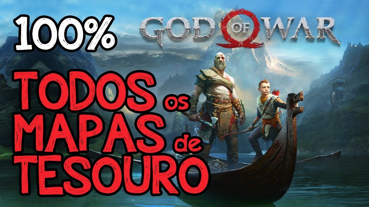 GOD OF WAR | TODOS OS MAPAS DE TESOURO (E SOLUÇÕES)