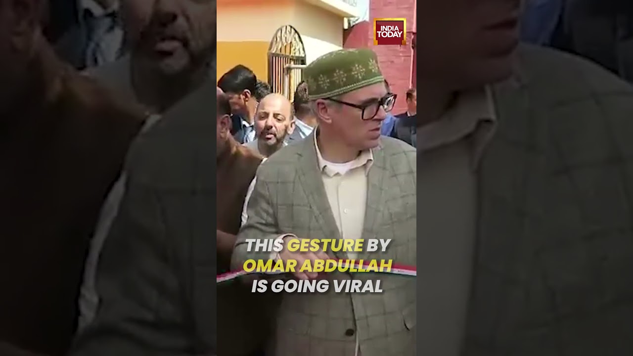 This Gesture by Omar Abdullah Is Going Viral #cmomarabdullah #viralvideo #shortsviral