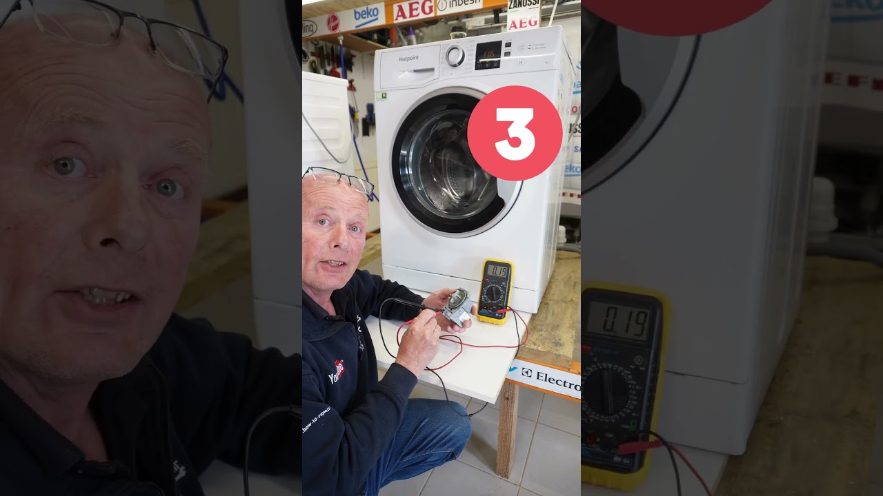 F05 Стиральная машина не сливает воду или не сливает воду #Hotpoint #Indesit #стиральные машины -...