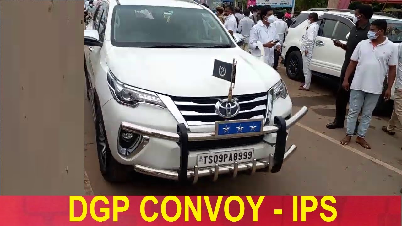 High Security Director General of Police convoy || IPS MOTIVATION