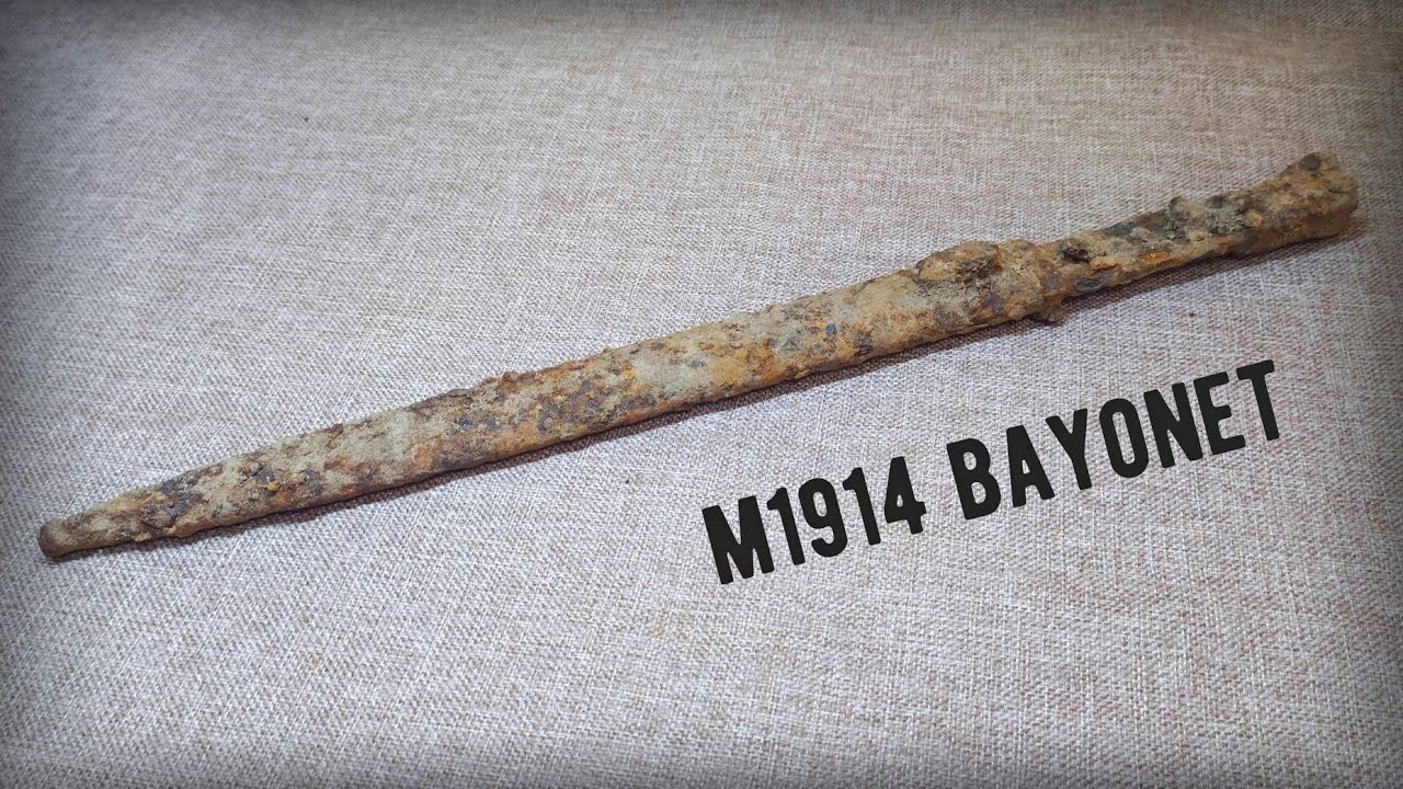 Restoration of the Rare WW1 German Bayonet M1914
