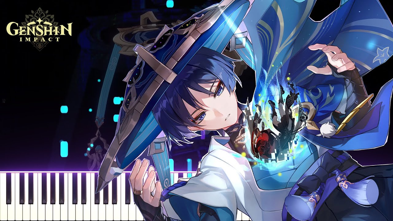 Genshin Impact Version 3.3 OST - All Senses Clear, All Existence Void | [Piano Cover] (Synthesia)