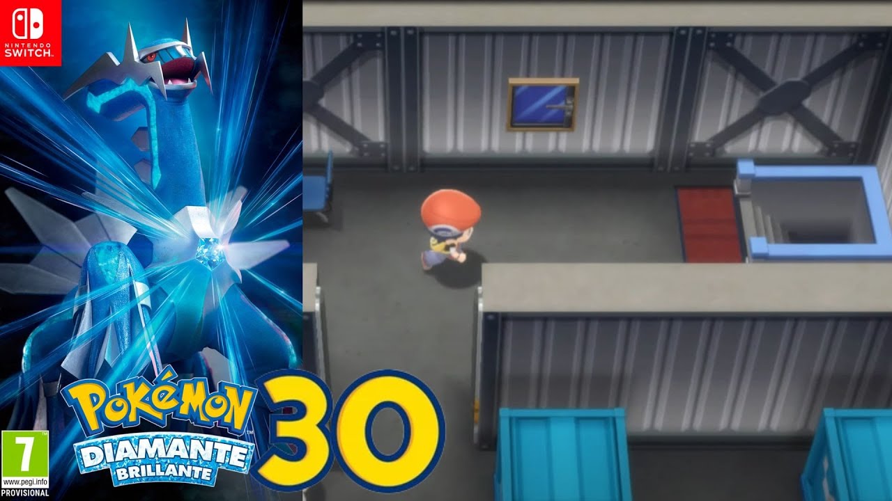 Pokémon Diamante brillante - Nintendo Switch [Capítulo 30] intrusión en el edificio de los Galaxy