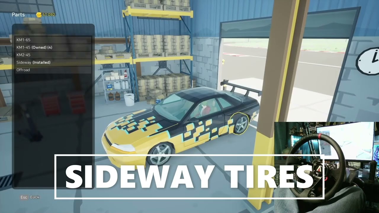 Motor Town Behind The Wheel -Drifting Upgrades for the Vista (skyline)