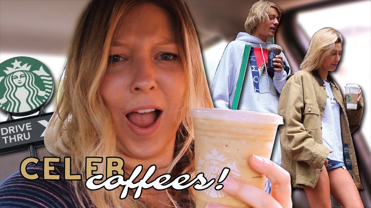 trying celebrity's coffee orders for a week!