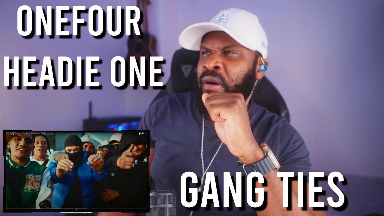 ONEFOUR & Headie One - Gang Ties (Official Music Video) [Reaction] | LeeToTheVI