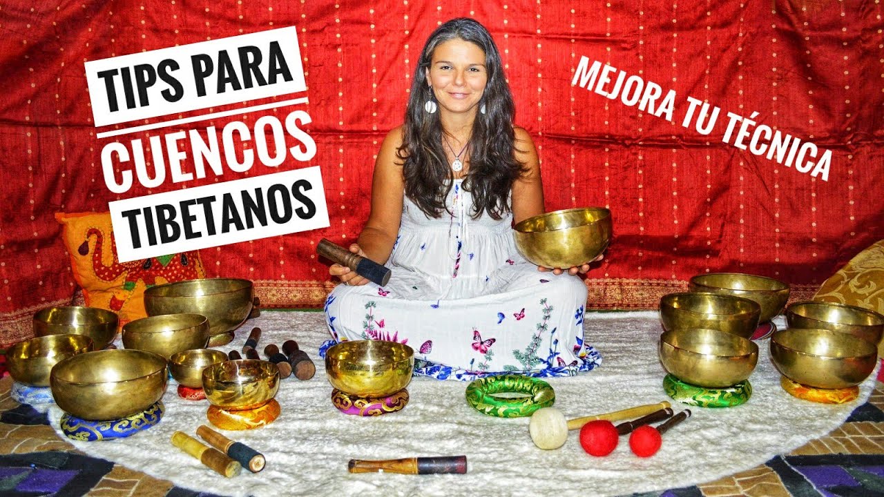 Como Tocar cuencos tibetanos con diferentes baquetas  (parte 2) cuencos medianos y grandes