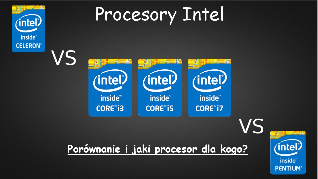 Procesory Intel - Por&oacute;wnanie i jaki procesor dla kogo?