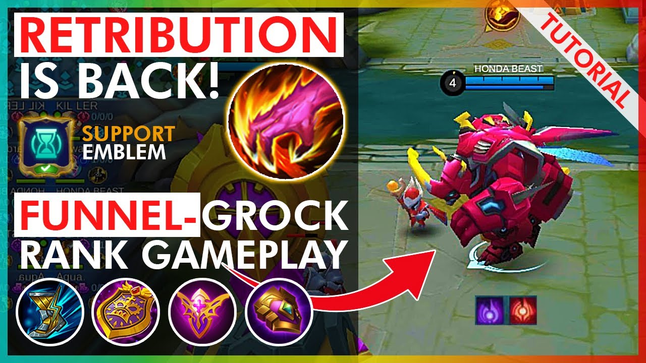 GROCK RETRI IS BACK? FUNNELING GROCK?! RANK GAMEPLAY BY HONDA BEAST
