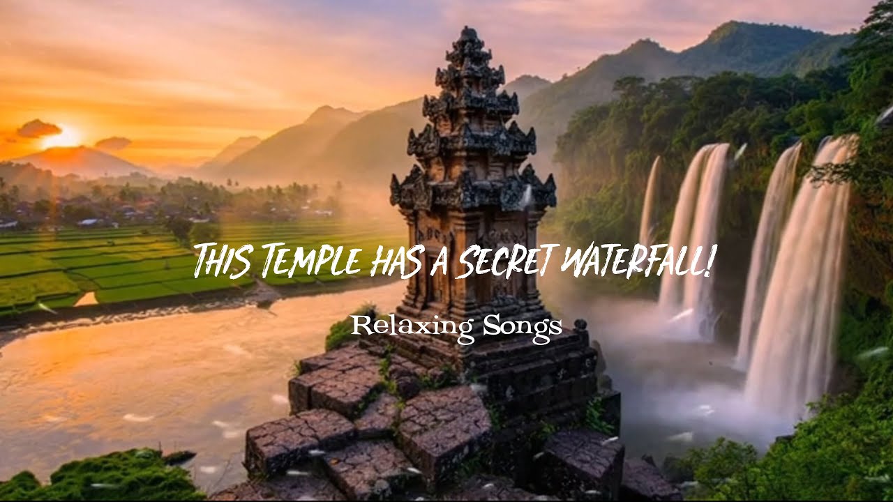This Temple Has a Secret Waterfall!