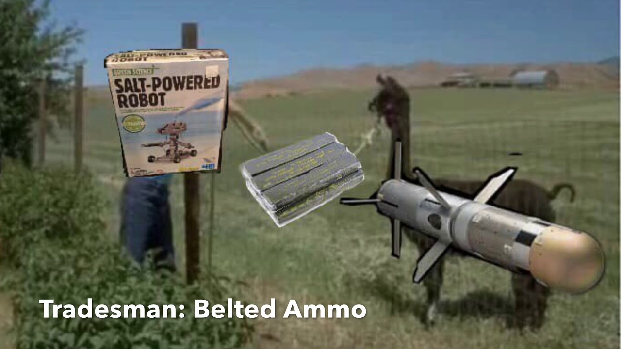 Arbor Arms Tradesman Pack Configured for Belted Ammo
