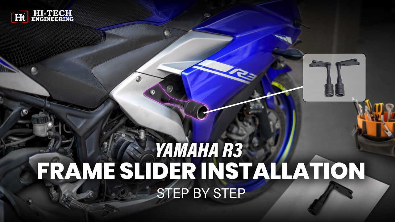 FRAME SLIDER FOR YAMAHA R3 - HT EXHAUST