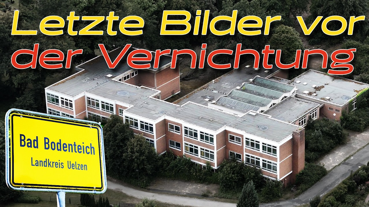 Über die alte Oberschule in Bad Bodenteich spricht heute niemand mehr - Letzte Bilder vor dem Abriss