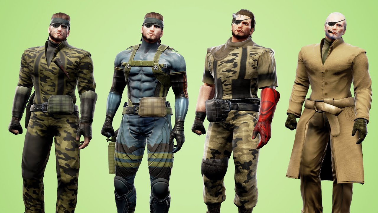 SoulCalibur 6: Big Boss (Metal Gear) 4 Versions (+No-DLC in Description) Character Creation Tutorial