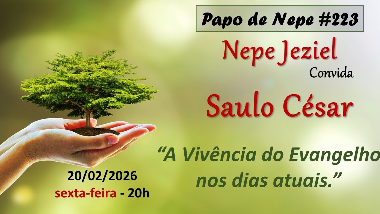 NEPE JEZIEL - PAPO DE NEPE #223 - SAULO CÉSAR - 