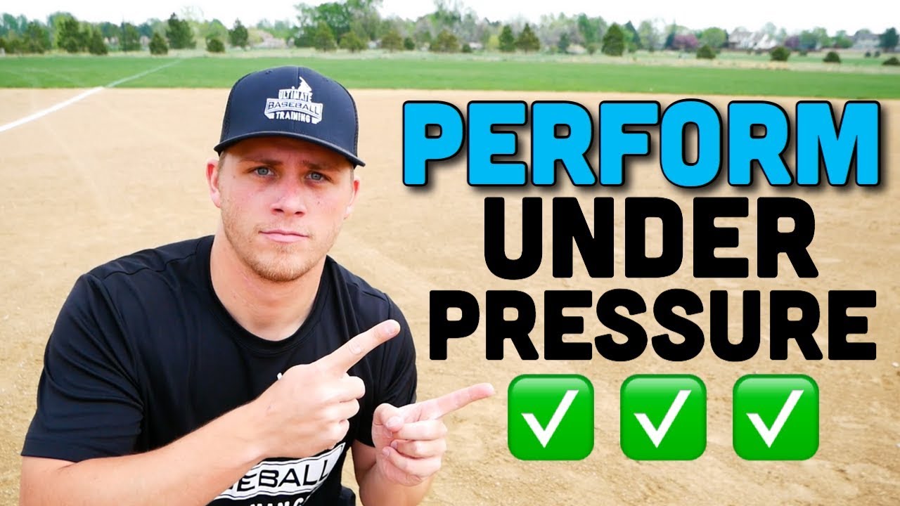 3 Best Baseball Tips For PERFORMING UNDER PRESSURE!