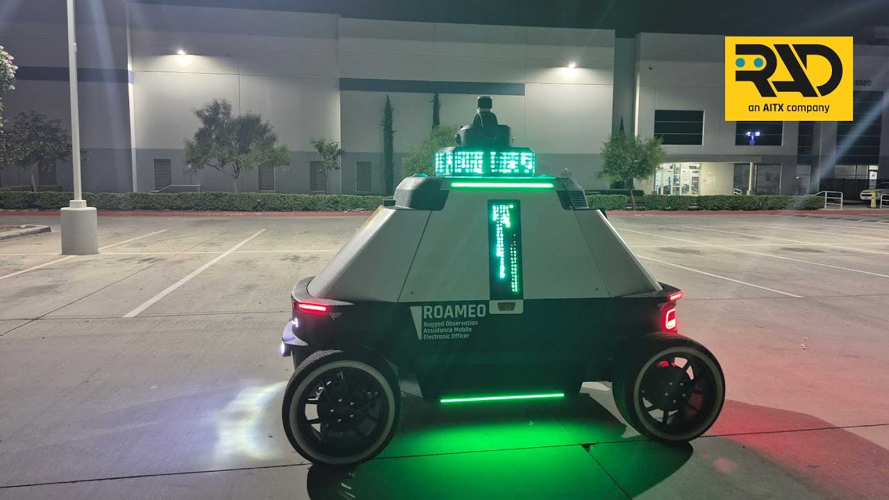 ROAMEO on Patrol | Autonomous Security Robot in Action