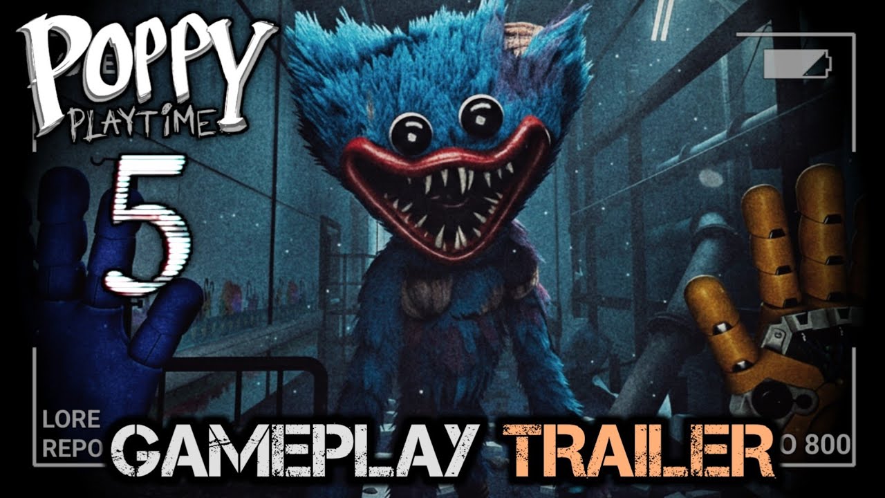 Poppy Playtime Chapter 5 - Gameplay TRAILER is COMING | All the Details and Scenes