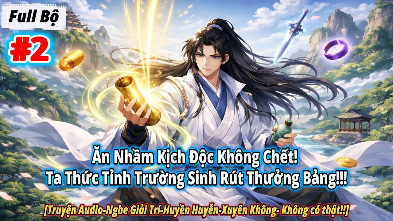[ Full Bộ ] Ăn Nhầm Kịch Độc Không Chết! Ta Thức Tỉnh Trường Sinh Rút Thưởng Bảng!!! | Tập 2
