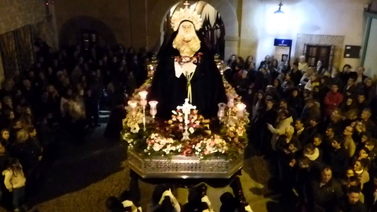 Procesión de la Soledad 2016 en Puertollano