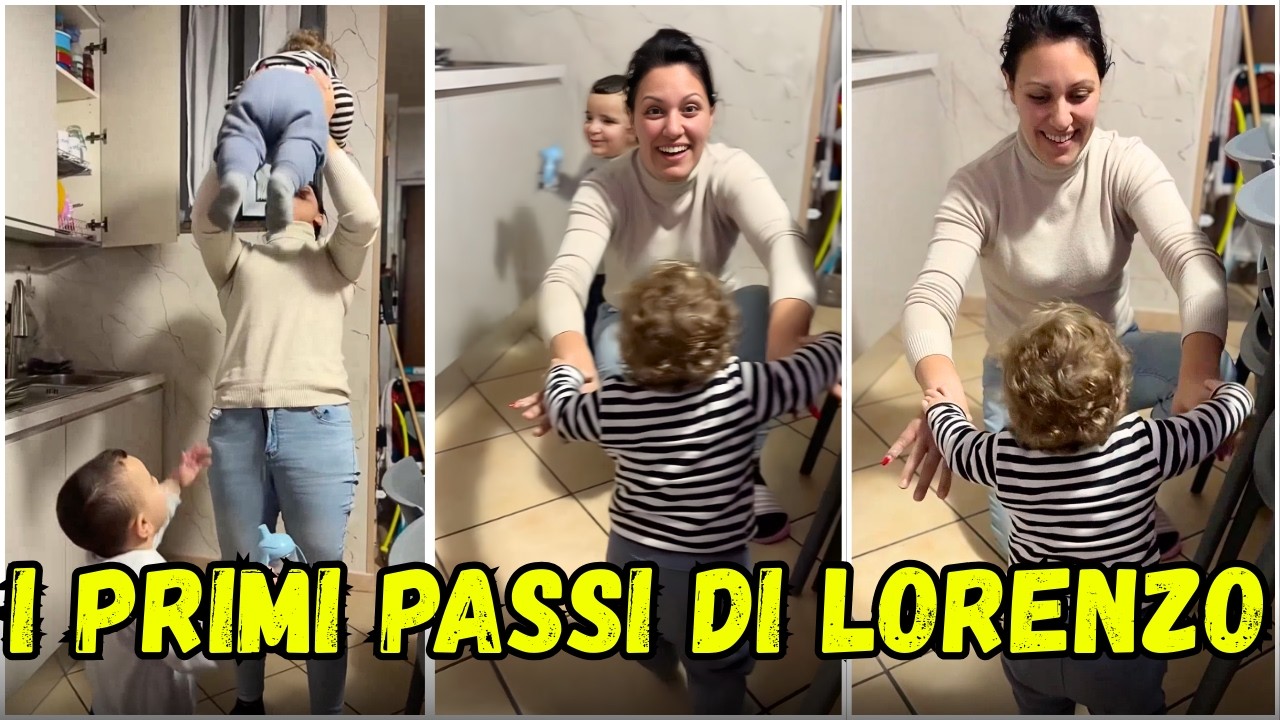 Giovanna, la verità dietro quel primo passo: un’emozione pura ❤️