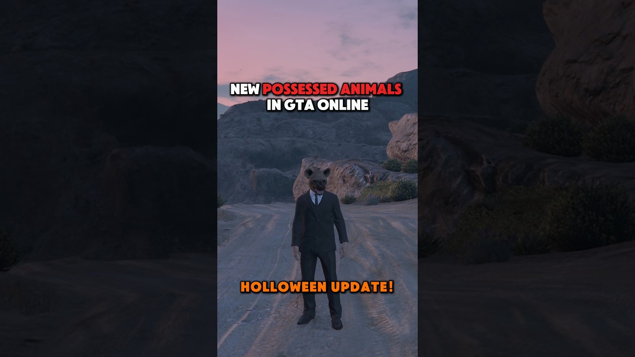 НОВЫЕ одержимые животные УЖЕ ДОСТУПНЫ! Обновление GTA &laquo;Хеллоуин&raquo;! #gta5online #gtaonline #gta5 #g...