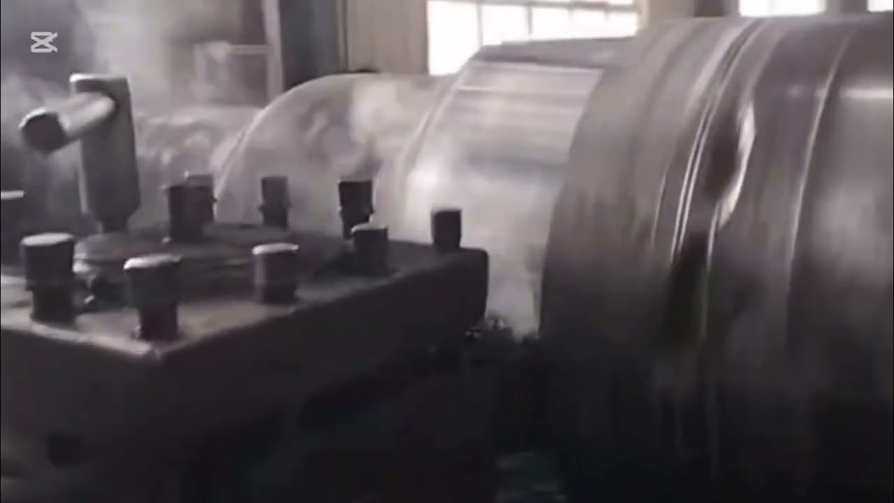 Steel big lathe industrial 🔩⚙️