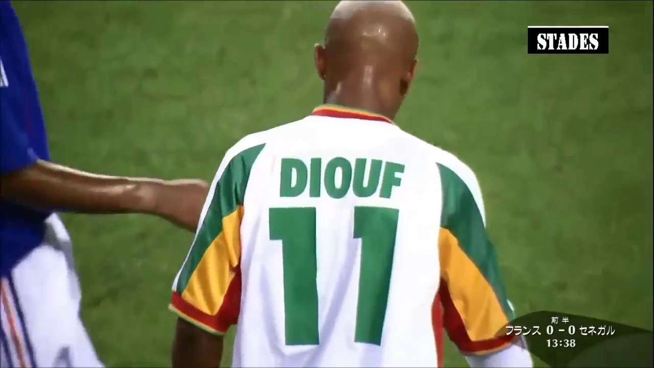 El hadji diouf - Senegal vs France Coupe du monde 2002